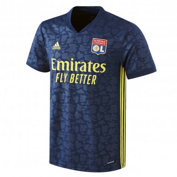 Tailandia Camiseta Lyon 3ª Kit 2020 2021 Azul